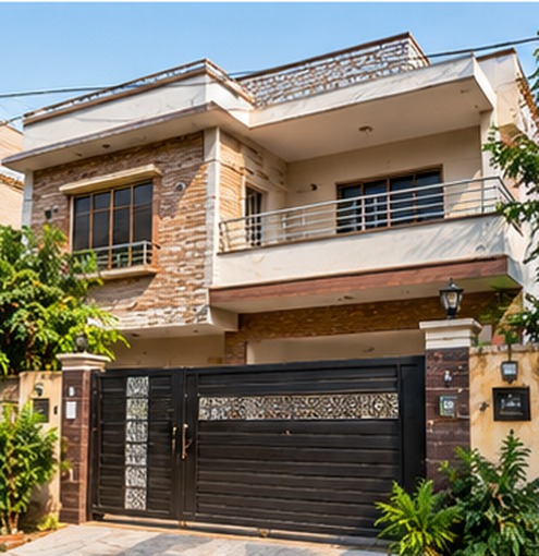 Pakistani residential house affected by property Qabza